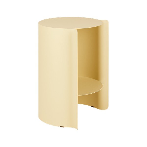 Iš plieno apvalios formos šoninis stalas ø 32 cm Wa – noo.ma-image-3