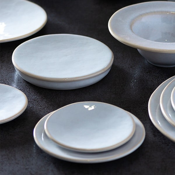 Baltos spalvos keraminis padėklas Costa Nova Roda, ⌀ 16 cm-image-1