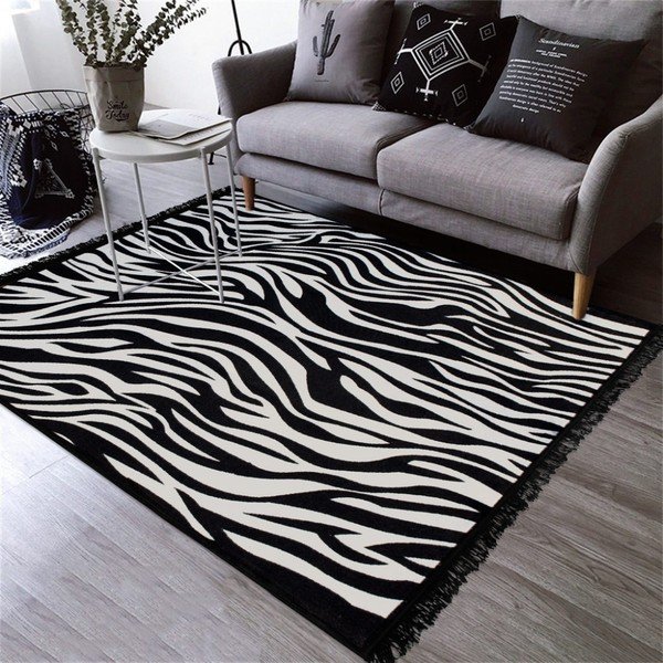 Dvipusis plaunamas kilimas Kate Louise Doube Sided Rug Zebra, 120 x 180 cm-image-1