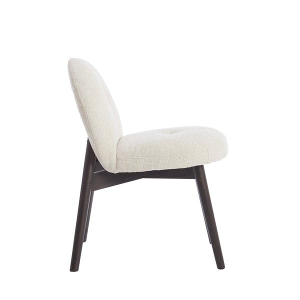 Kreminės spalvos iš audinio valgomojo kėdžių komplektas 2 vnt. Sinosa – Light & Living-image-3