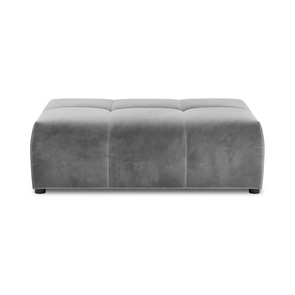 Pilkas aksominis sofos modulis Rome Velvet - Cosmopolitan Design-image-2
