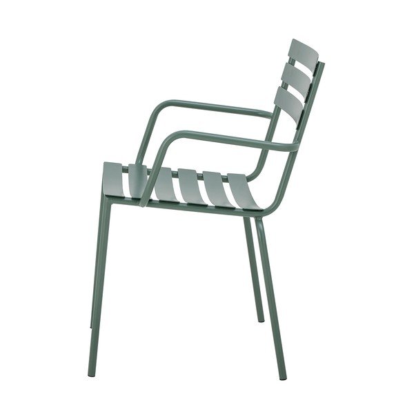 Metalinė sodo kėdė žalios spalvos Monsi – Bloomingville-image-2