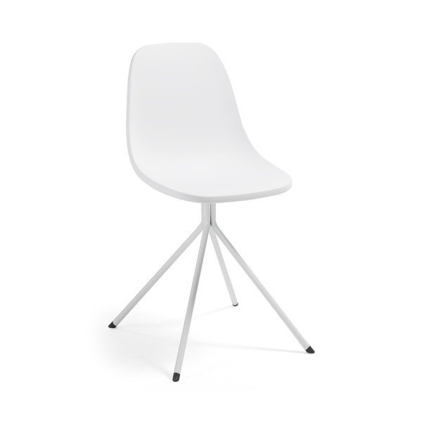 Balta valgomojo kėdė La Forma Mint