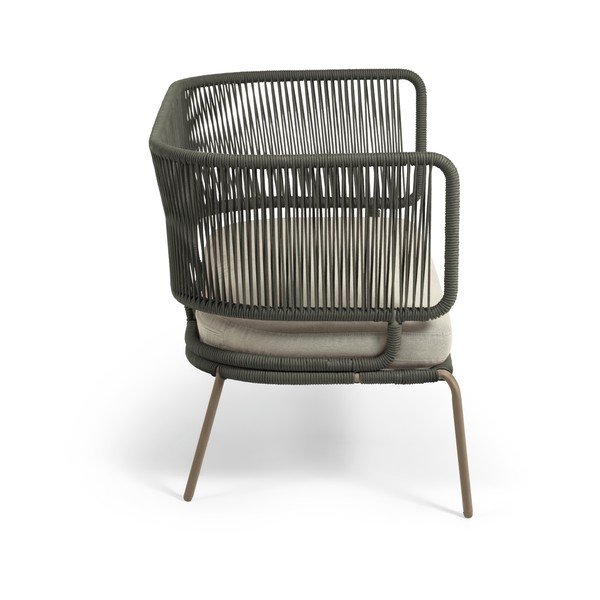 Žalia sodo sofa su plienine konstrukcija Kave Home Nadin-image-2