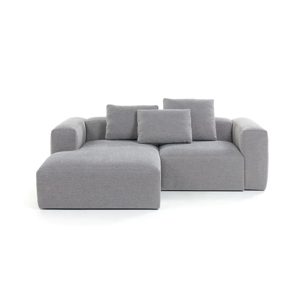 Šviesiai pilka pagalvėlė sofai "La Forma" 70 x 50 cm-image-2