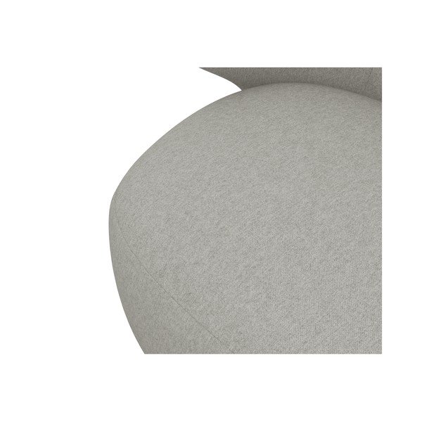 Šviesiai pilkos spalvos krėslas Kama – Makamii-image-4