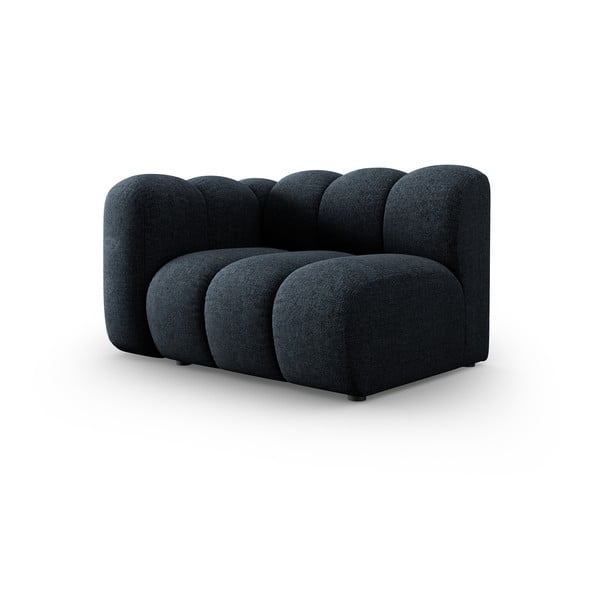 Modulinė sofa mėlynos spalvos (su kairiuoju kampu) Lupine – Micadoni Home-image-1