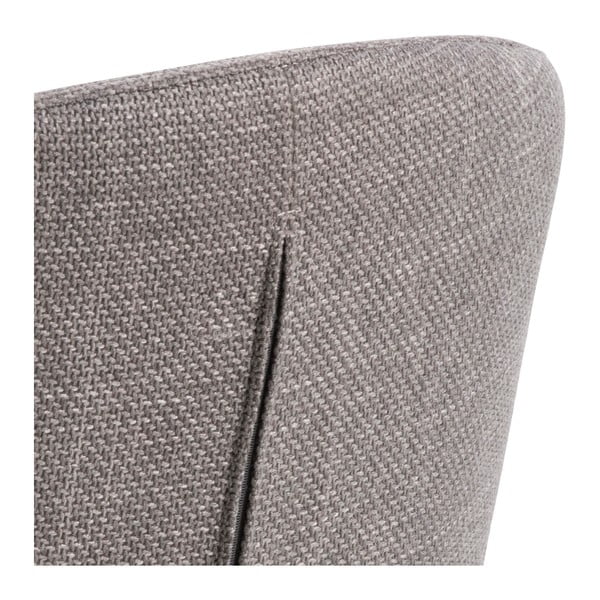 Pilkos spalvos iš audinio valgomojo kėdžių komplektas 2 vnt. Pippa – Actona-image-1