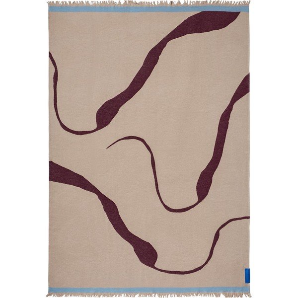 Smėlio spalvos antklodė ir pledas 130x175 cm Studio – Mette Ditmer Denmark