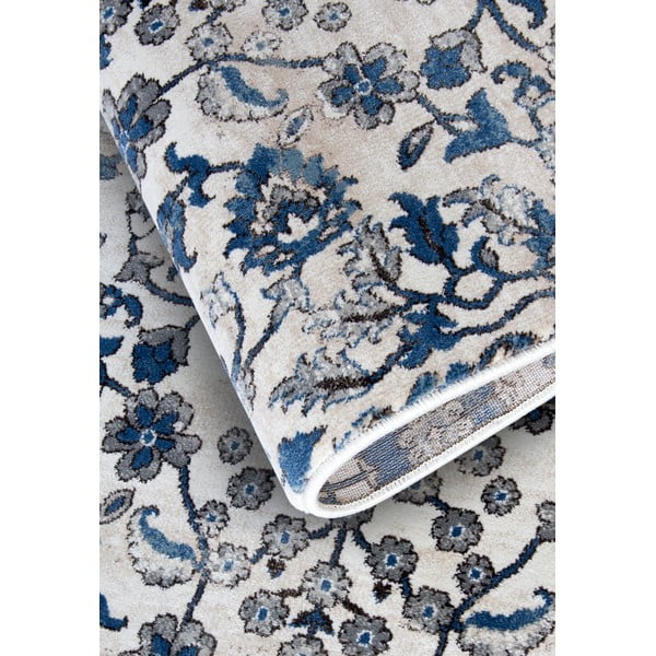 Kilimas mėlynos spalvos/kreminės spalvos 80x240 cm Ernest – Villeroy&Boch-image-3