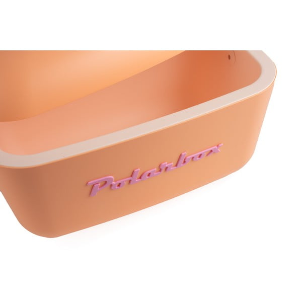 Oranžinės spalvos termo dėžė 12 l Classic – Polarbox-image-3