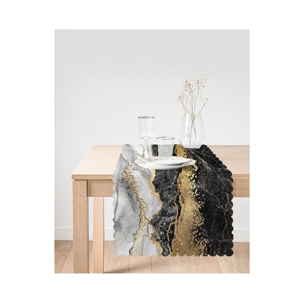 Stalo takelis 40x130 cm Marble – Minimalist Cushion Covers-image-1