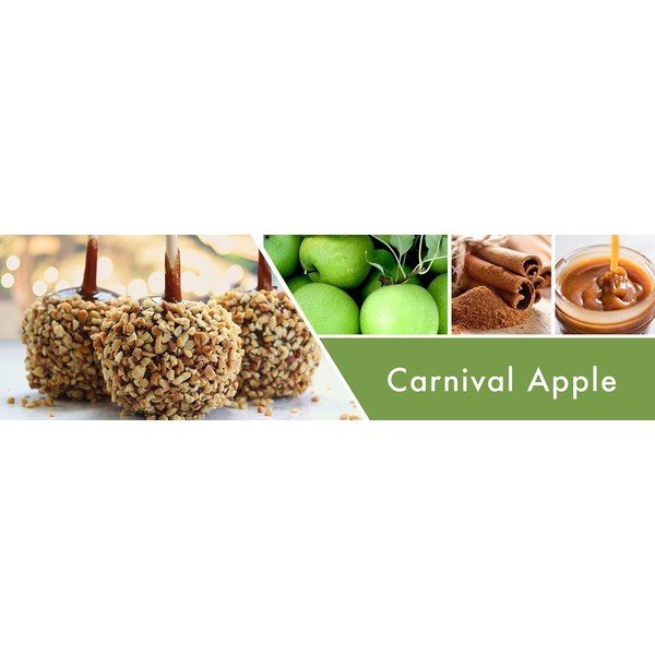 "Goose Creek Carnival Apple" kvapioji žvakė, deganti 35 valandas-image-1