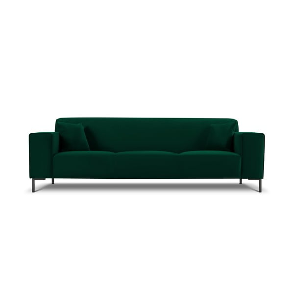 Žalia aksominė sofa Cosmopolitan Design Siena