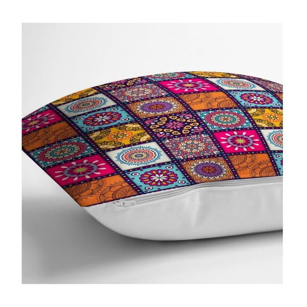 Dekoratyviniai pagalvių užvalkalai 4 vnt. 45x45 cm Mandala Tiles – Minimalist Cushion Covers-image-3