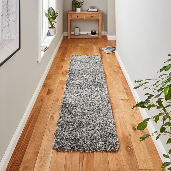 Kilimas pilkos spalvos 60x220 cm Vista – Think Rugs-image-1