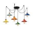 Kabantis šviestuvas ø 114 cm su metaliniu gaubtu Manavgat – Opviq lights