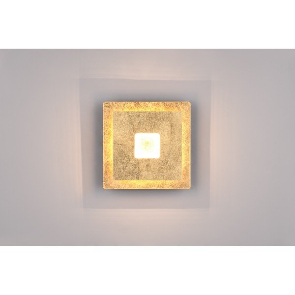 Sieninė lempa auksinės spalvos LED Leano – Trio-image-2