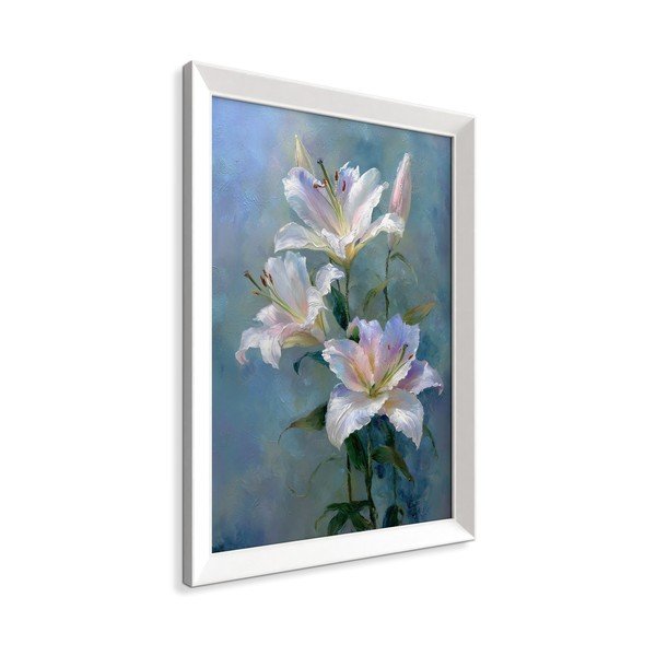 Spausdintas paveikslas su rėmeliu 56x75 cm Lilies – Styler-image-4