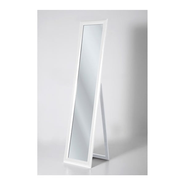 Baltas laisvai pastatomas veidrodis "Kare Design Modern Living", aukštis 170 cm