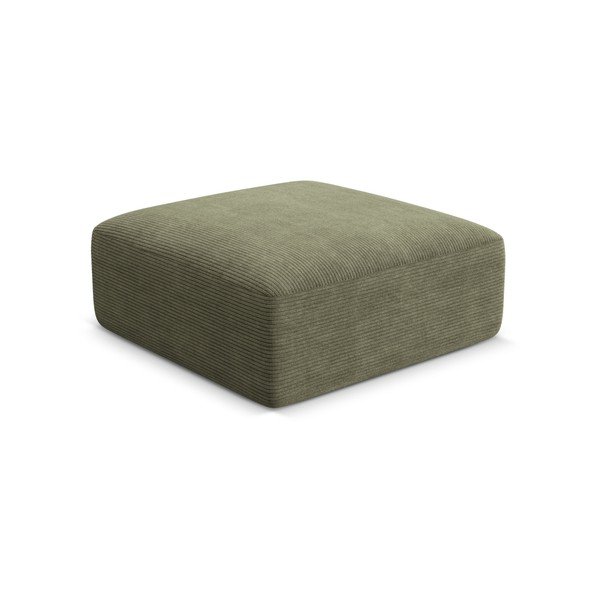 Žalios spalvos taburetė iš kordinio velveto Campi – Cosmopolitan Design