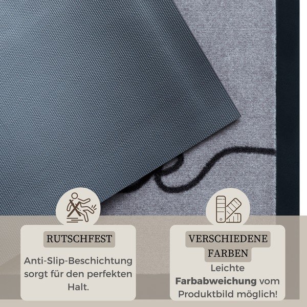 Grindų kilimėlis 45x75 cm Cozy Welcome – Hanse Home-image-3