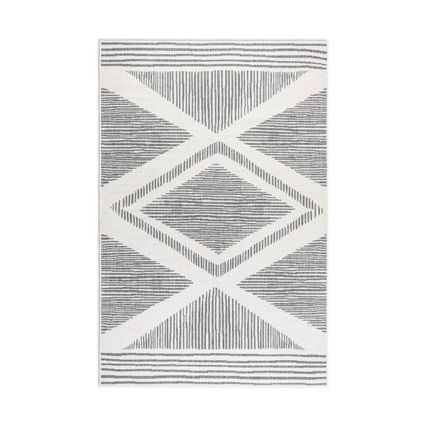 Lauko kilimas pilkos spalvos/kreminės spalvos 80x150 cm Gemini – Elle Decoration