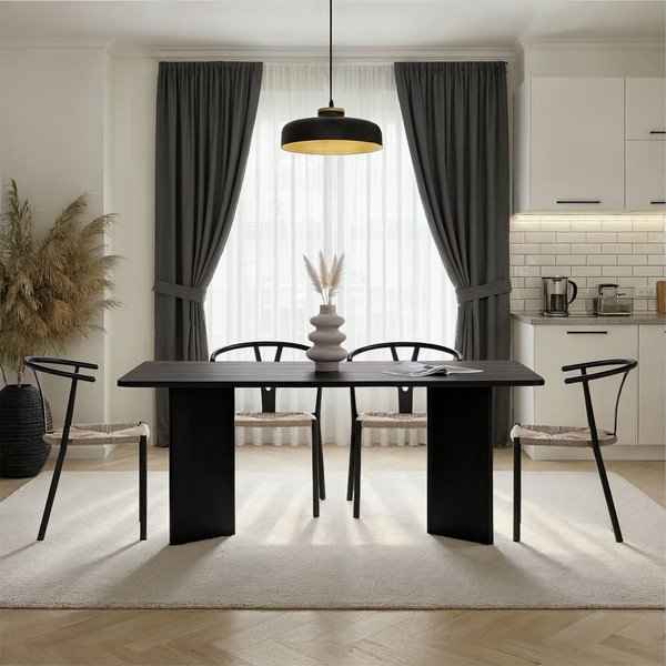 Valgomojo stalas 90x180 cm Linza – Kalune Design-image-1