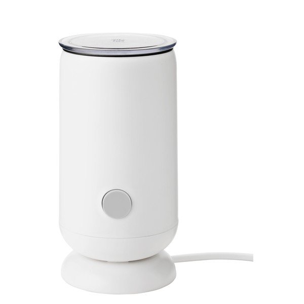 Baltos spalvos iš plastiko elektrinis pieno plaktuvas Foodie – RIG-TIG