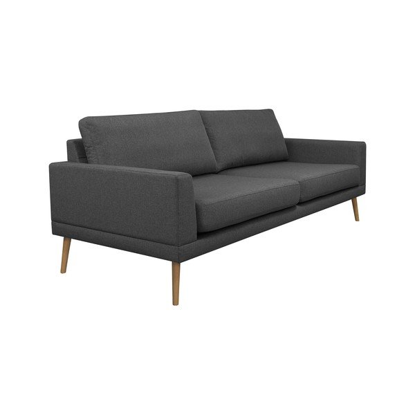Tamsiai pilka trivietė sofa "Windsor & Co Sofos Vega-image-1