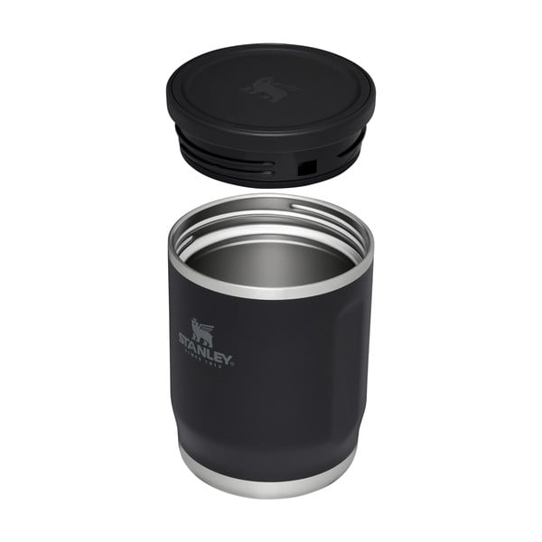 Juodos spalvos iš nerūdijančio plieno maistui termosas 530 ml Adventure To-Go  Black – Stanley-image-2