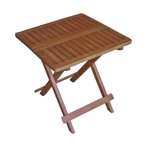 Iš akacijos masyvo sodo šoninis staliukas 50x50 cm Cleveland – Garden Pleasure-image-2