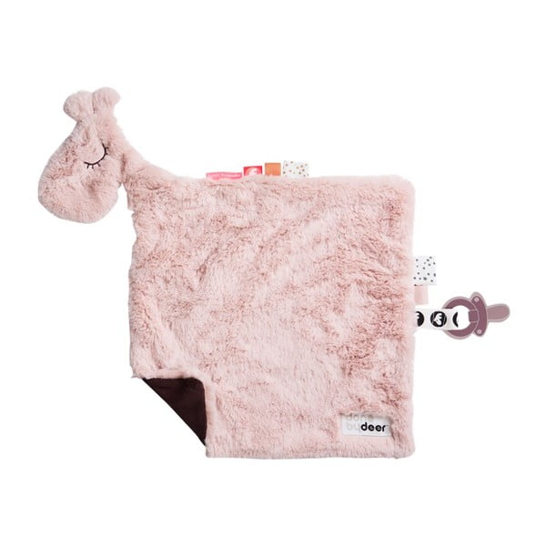 Rožinė antklodė naminiams gyvūnėliams Done by Deer Raffi