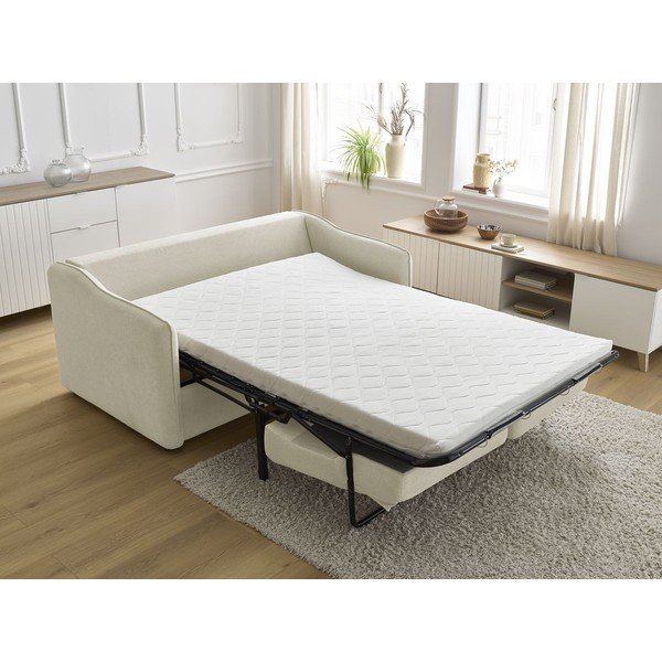Smėlio spalvos sofa miegojimui/sulankstoma 178 cm Lenny – Bobochic Paris-image-1