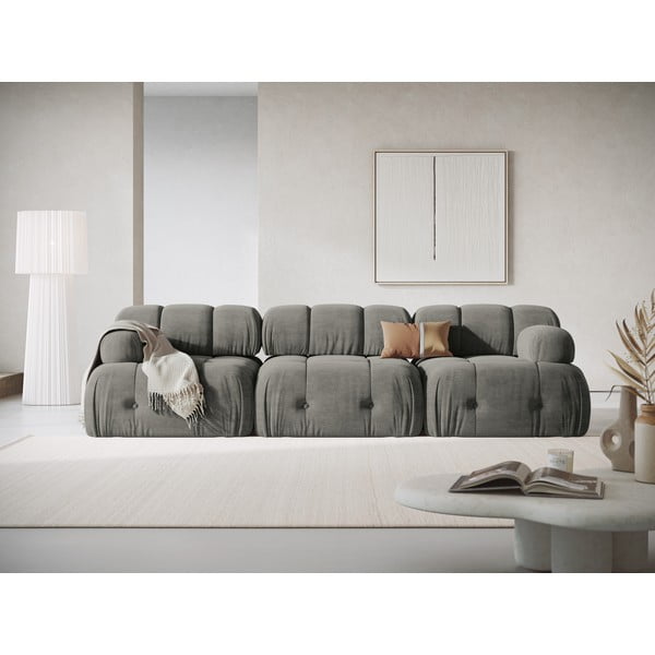 Sofa pilkos spalvos 288 cm Ferento – Cosmopolitan Design-image-2