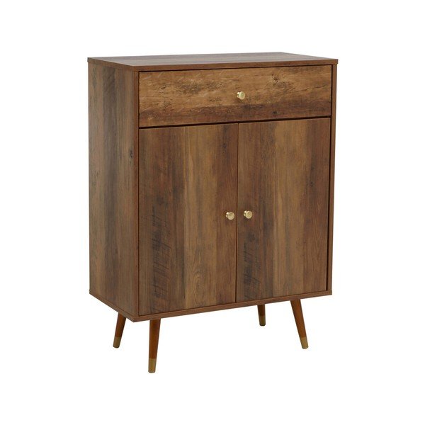 Tamsios natūralios spalvos šoninė spintelė 70x94x35 cm Frida – Premier Housewares