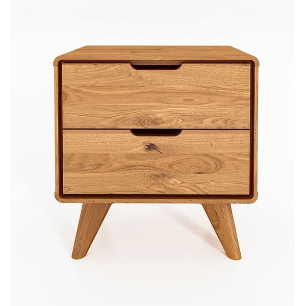 Naktinis staliukas iš ąžuolo medienos Greg - The Beds-image-2