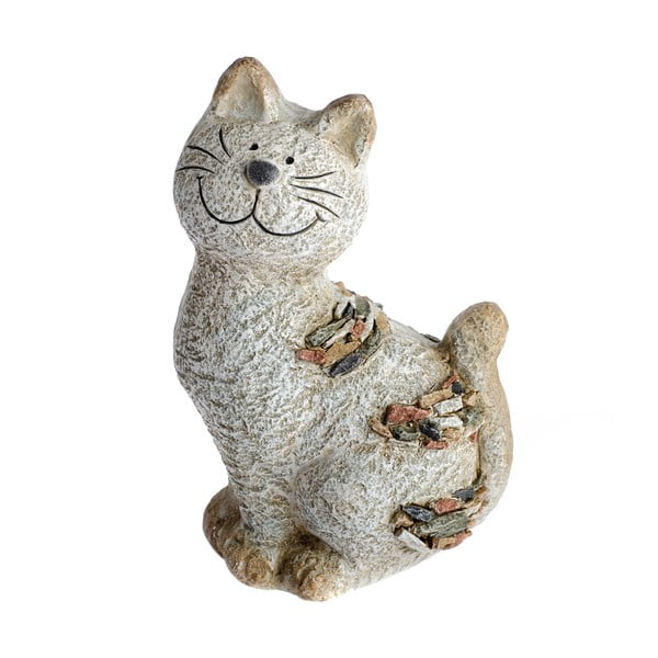 "Dakls Garden Deco" katė su akmenimis, aukštis 28,5 cm