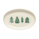 Iš molio padėklas su Kalėdų motyvu 26x41 cm Pacifica Christmas Tree – Casafina
