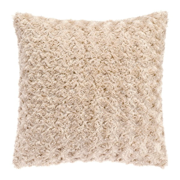 Smėlio rudos spalvos "Tiseco Home Studio Curl" pagalvėlė, 45 x 45 cm