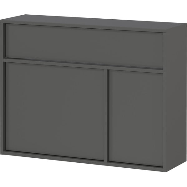 Antracito spalvos spintelė 83x63x25 cm Ameca 2.0 – Germania