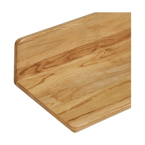 Šviesios natūralios spalvos iš ąžuolo masyvo sieninė lentyna 40 cm Salina – House Nordic-image-4