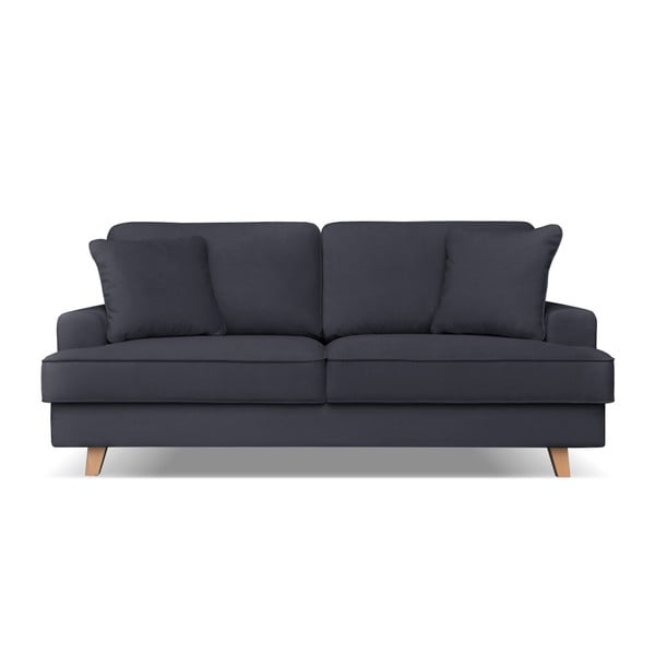 Tamsiai pilka trivietė sofa Cosmopolitan design Madrid
