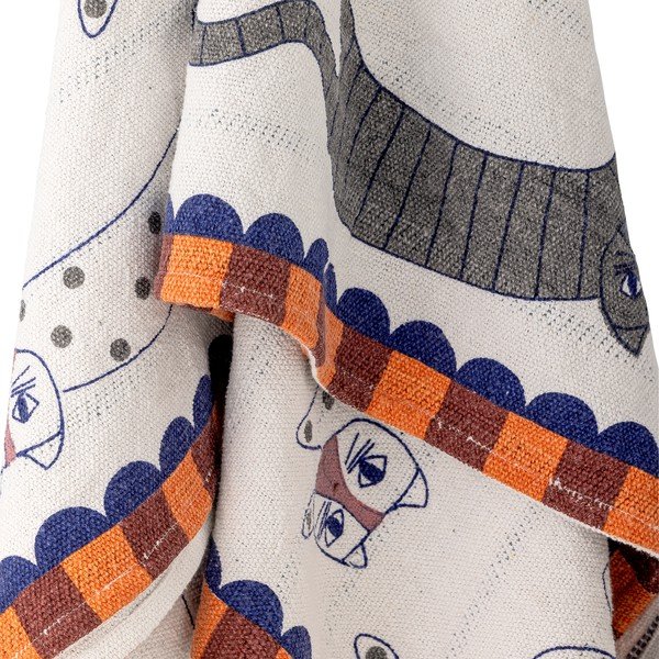 Iš medvilnės mišinio antklodė ir pledas 130x155 cm Missy – Bloomingville-image-4