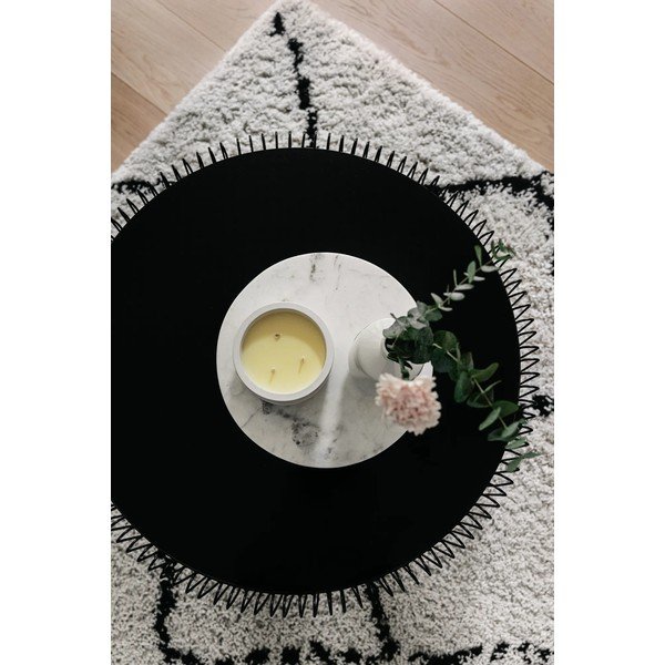 Smėlio ir juodos spalvos kilimas Mint Rugs Hash, 80 x 150 cm-image-4