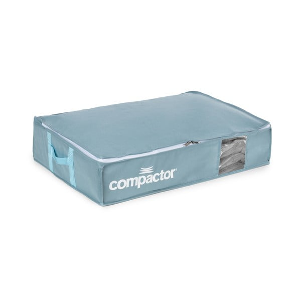 Vakuuminė iš plastiko daiktadėžė po lova 65x45x15,5 cm Blue Edition – Compactor