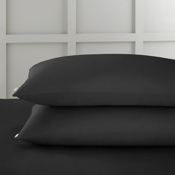 Iš satino medvilnės pagalvės užvalkalai 2 vnt. 50x75 cm Cotton Sateen – Bianca-image-1