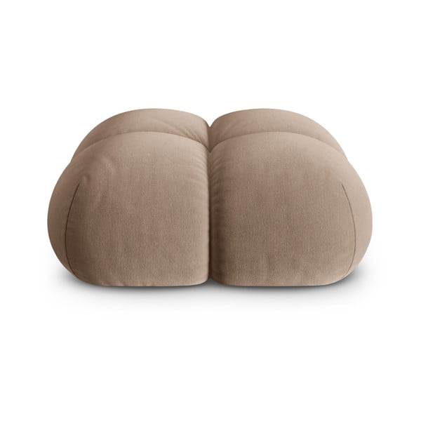 Rudos spalvos iš velveto taburetė Loretto – Cosmopolitan Design