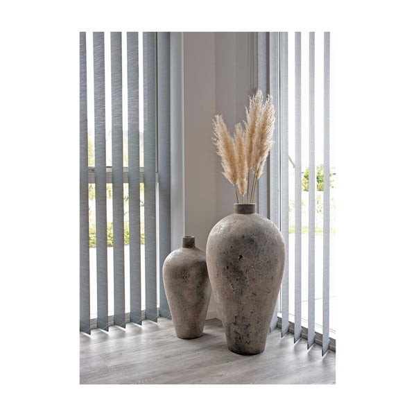 Aukšta vaza rudos spalvos iš terakotos Corvo – House Nordic-image-1