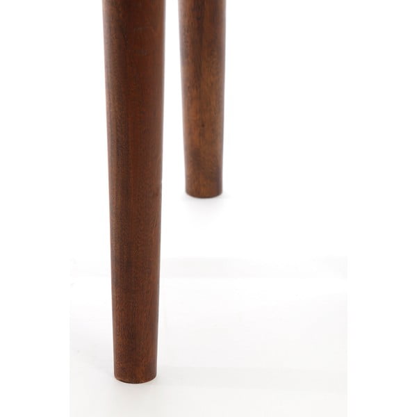 Iš akacijos masyvo apvalios formos šoninis stalas ø 49 cm Qiano – Light & Living-image-2